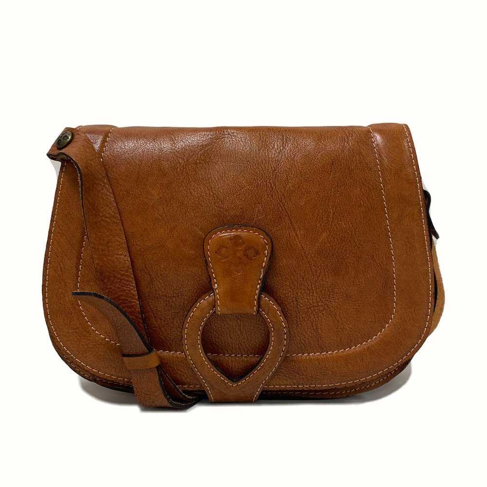 Patricia Nash Tan Leather Crossbody